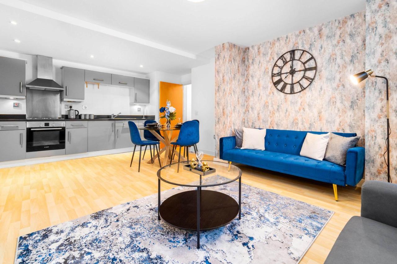Beautiful Birmingham Central Spacious Apartment-Free Parking, Wifi, Contractors, Hs2, Bullring, Birmingham City Fc Exterior foto